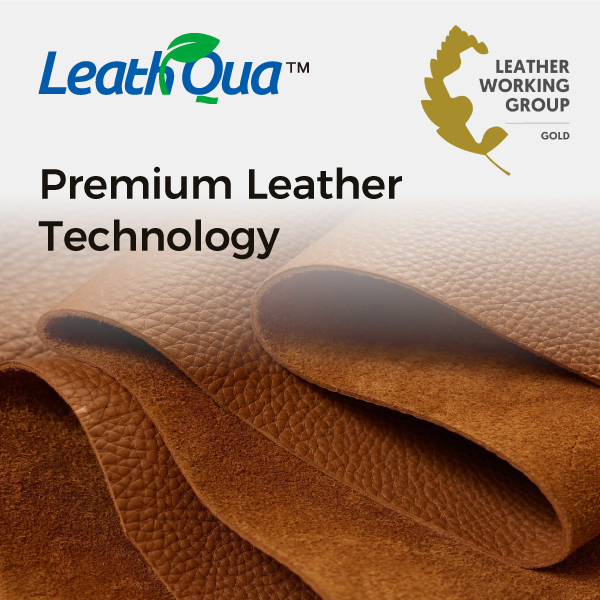 Технология LeathQua™ с использованием натуральной кожи с сохранённым лицевым слоем